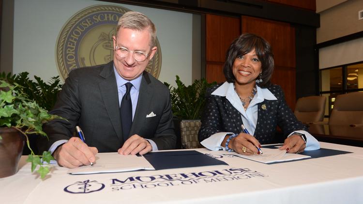 Dr. Valerie Montgomery Rice and Scott Taylor sign $50 million Ҵý expansion deal