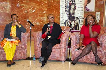 Dr. Tabia Akintobi and Dr. Natalie Hernandez  hosted a panel discussion.